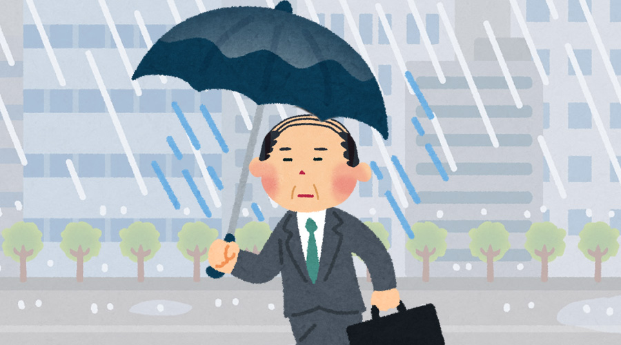 西～東日本は、局地的に非常にハゲしい雨のおそれがあるでしょう。