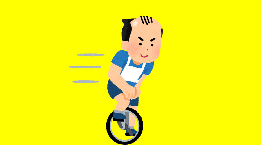 【ハゲ速報】一輪車で疾走するハゲが撮影される！！！（動画あり）